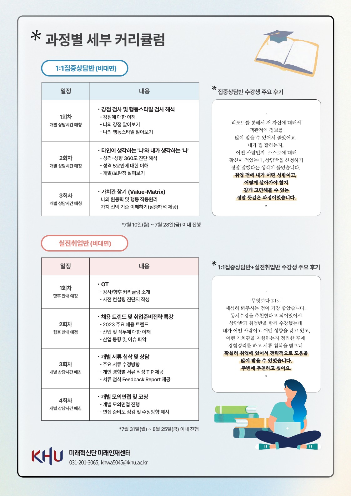 마이커리어스쿨 9기 모집 포스터(실전취업반, 집중상담반)_2.jpg