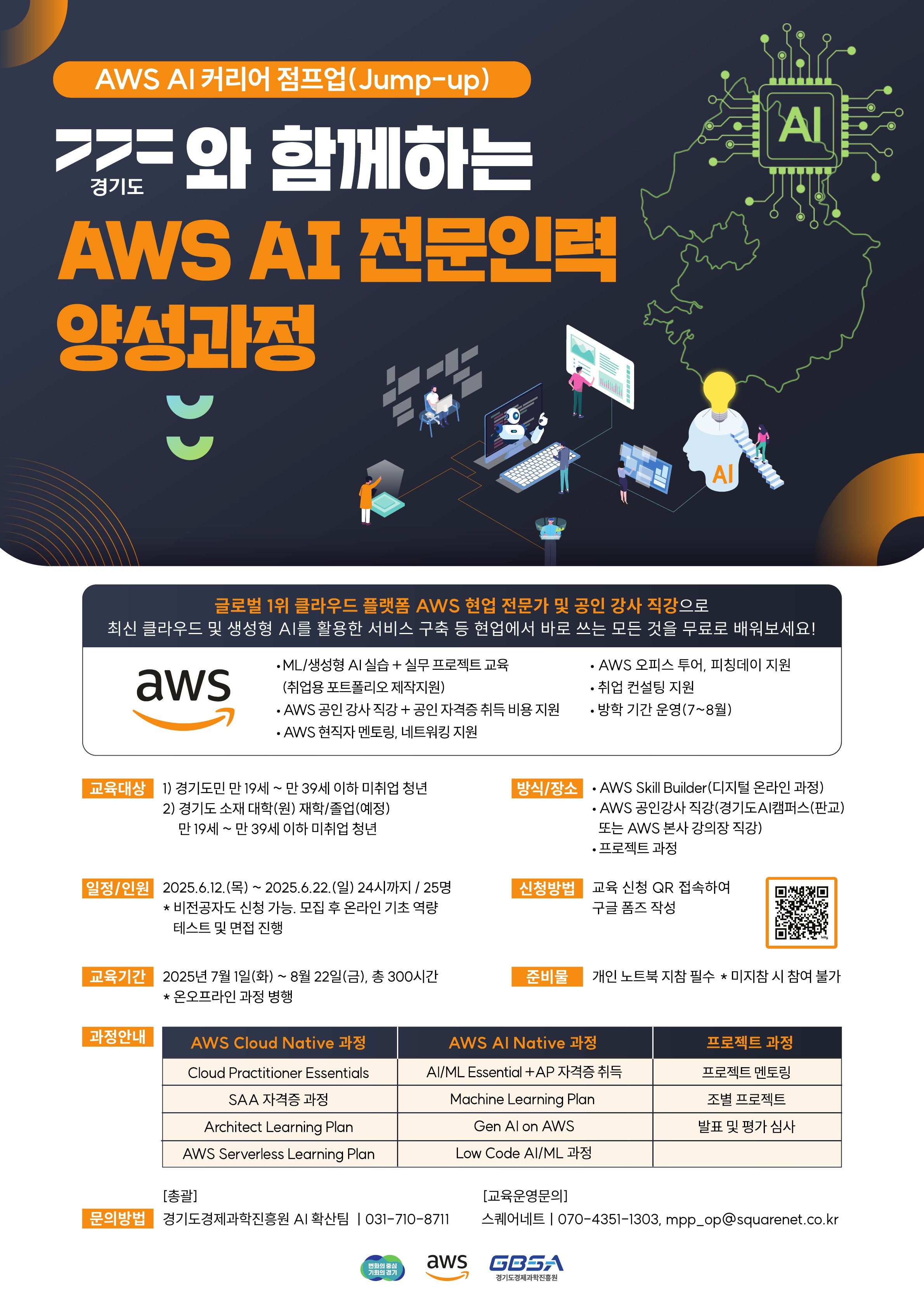 교육 홍보 포스터_AWS 인공지능(AI) 전문인력 양성 과정.jpg