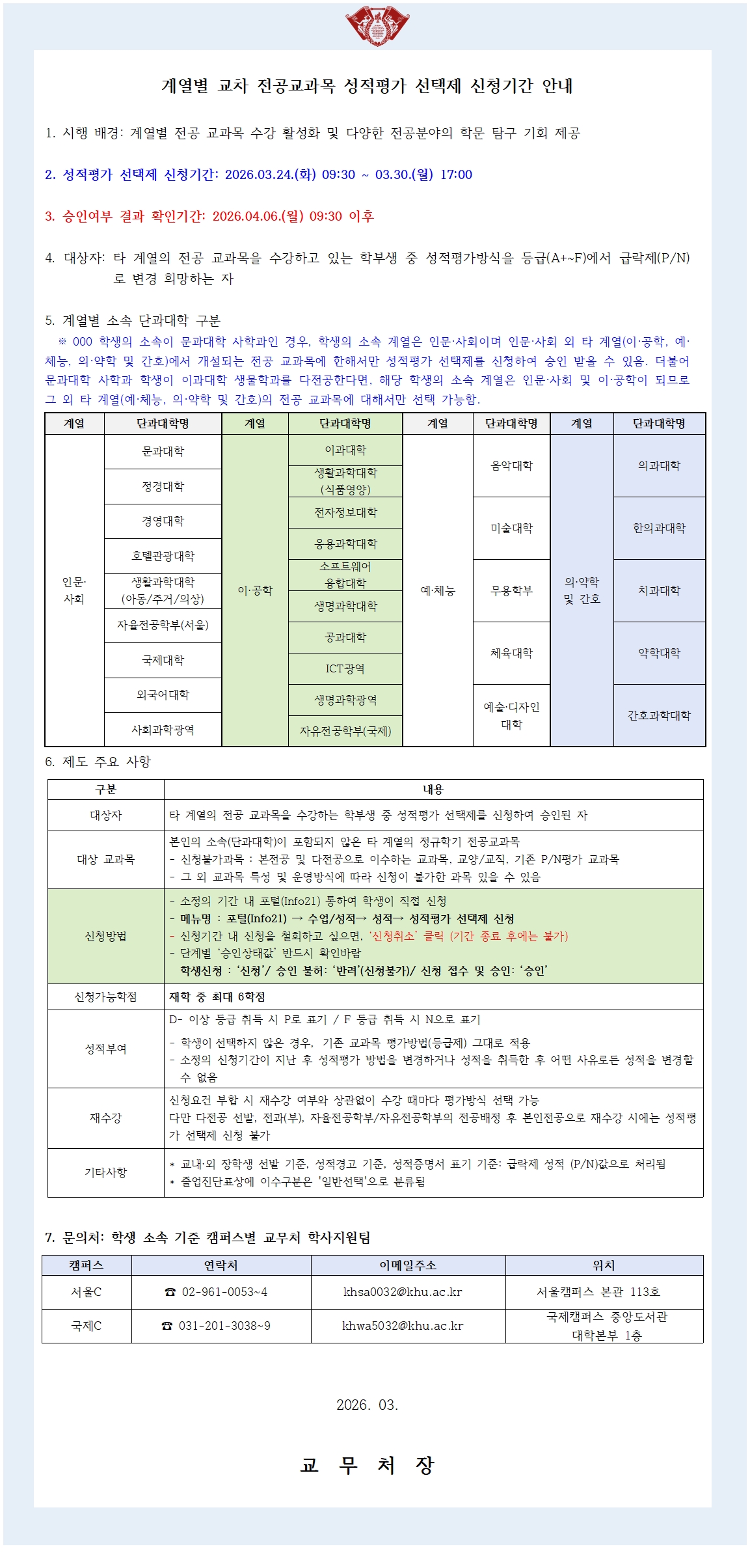 (붙임2) [안내문] 2026-1학기 계열별 교차 전공교과목 성적평가 선택제 신청 안내문001.jpg